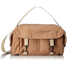 Domke F-2 original shoulder bag 700-02S Sand for Canon, Nikon, Sony, Leica, Fujifilm & Olympus DSLR or Mirrorless cameras with space for multiple lenses up to 300mm and accessories