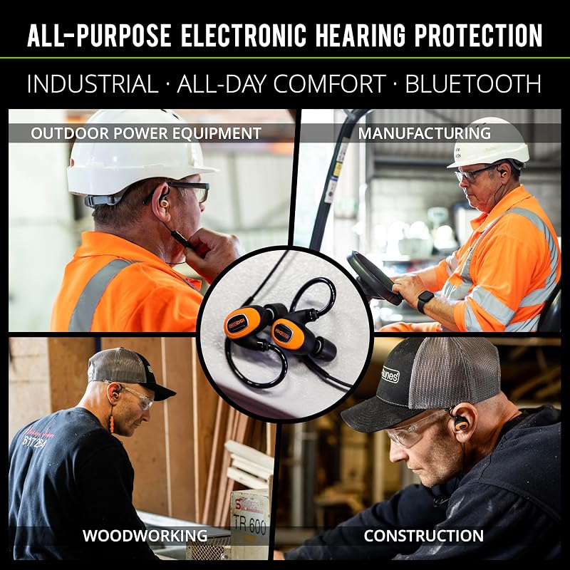ISOtunes Pro 3.0 Bluetooth Hearing Protection, OSHA Compliant Work Earbuds image 3