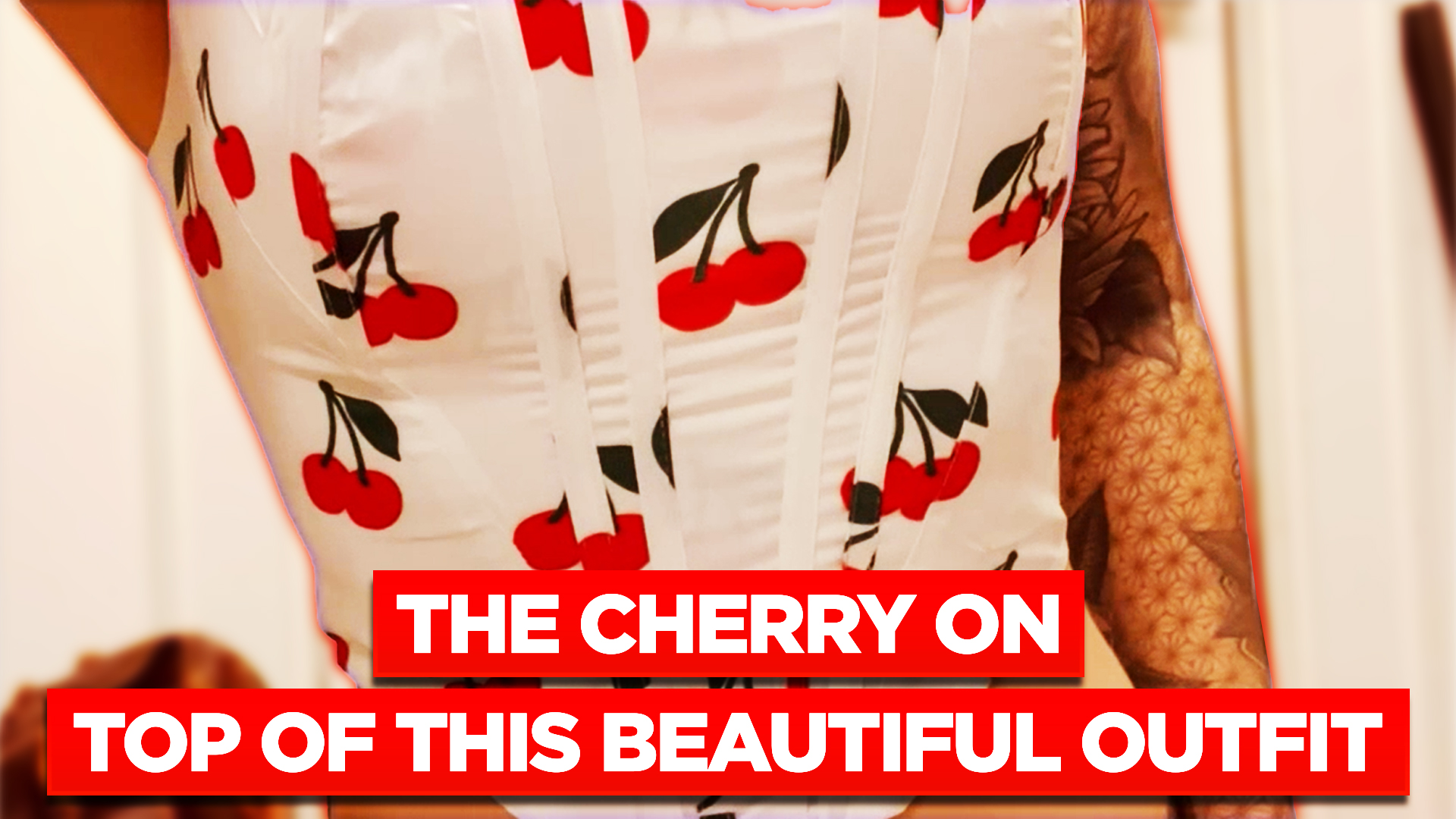 The Cherry On Top Of This Beautiful Outfit