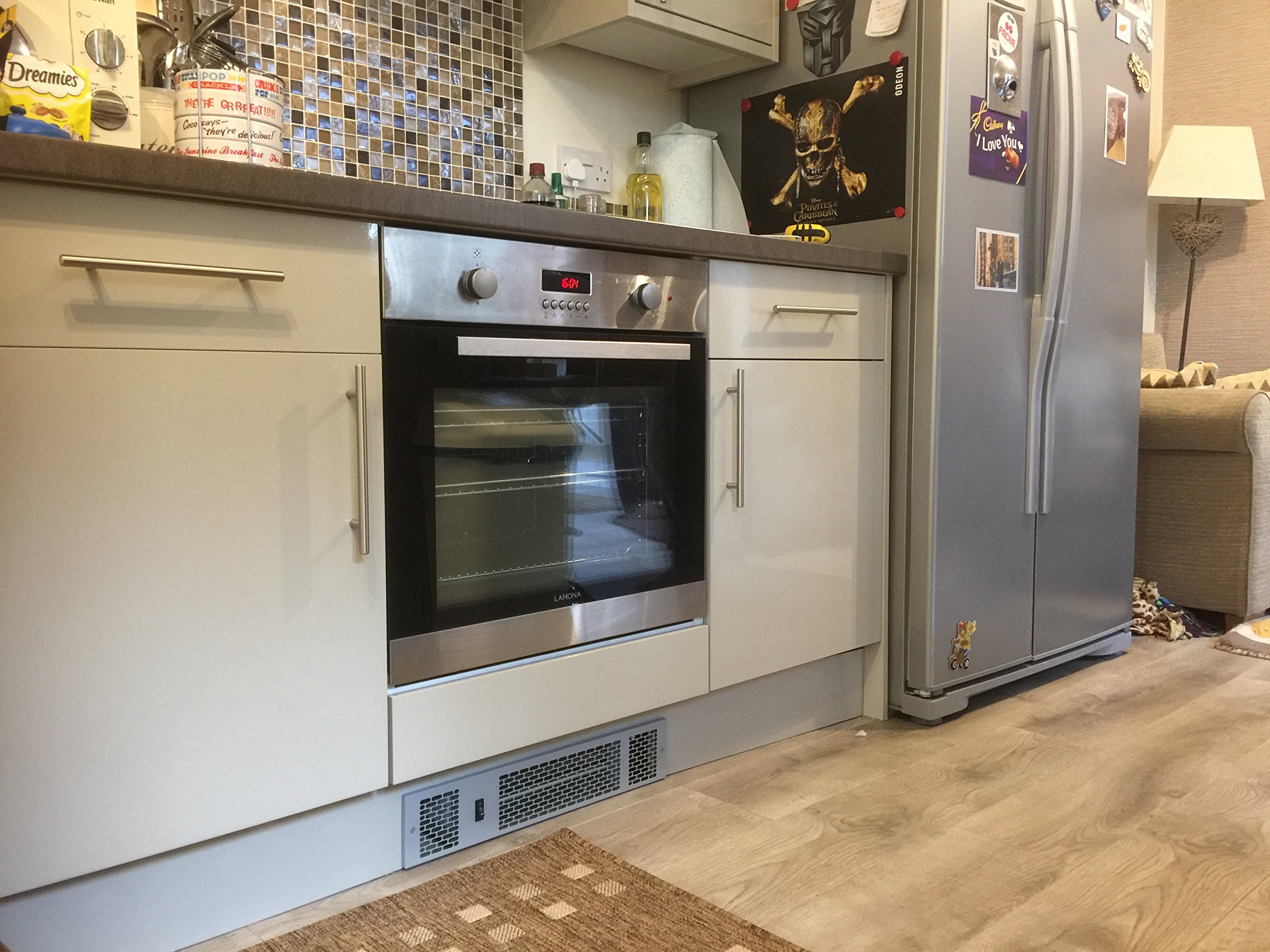 KPH-2100 Wireless (Pat Pending) - Kitchen plinth heater - Central Heating -  Hydronic - 2.1kW (White) : Amazon.co.uk