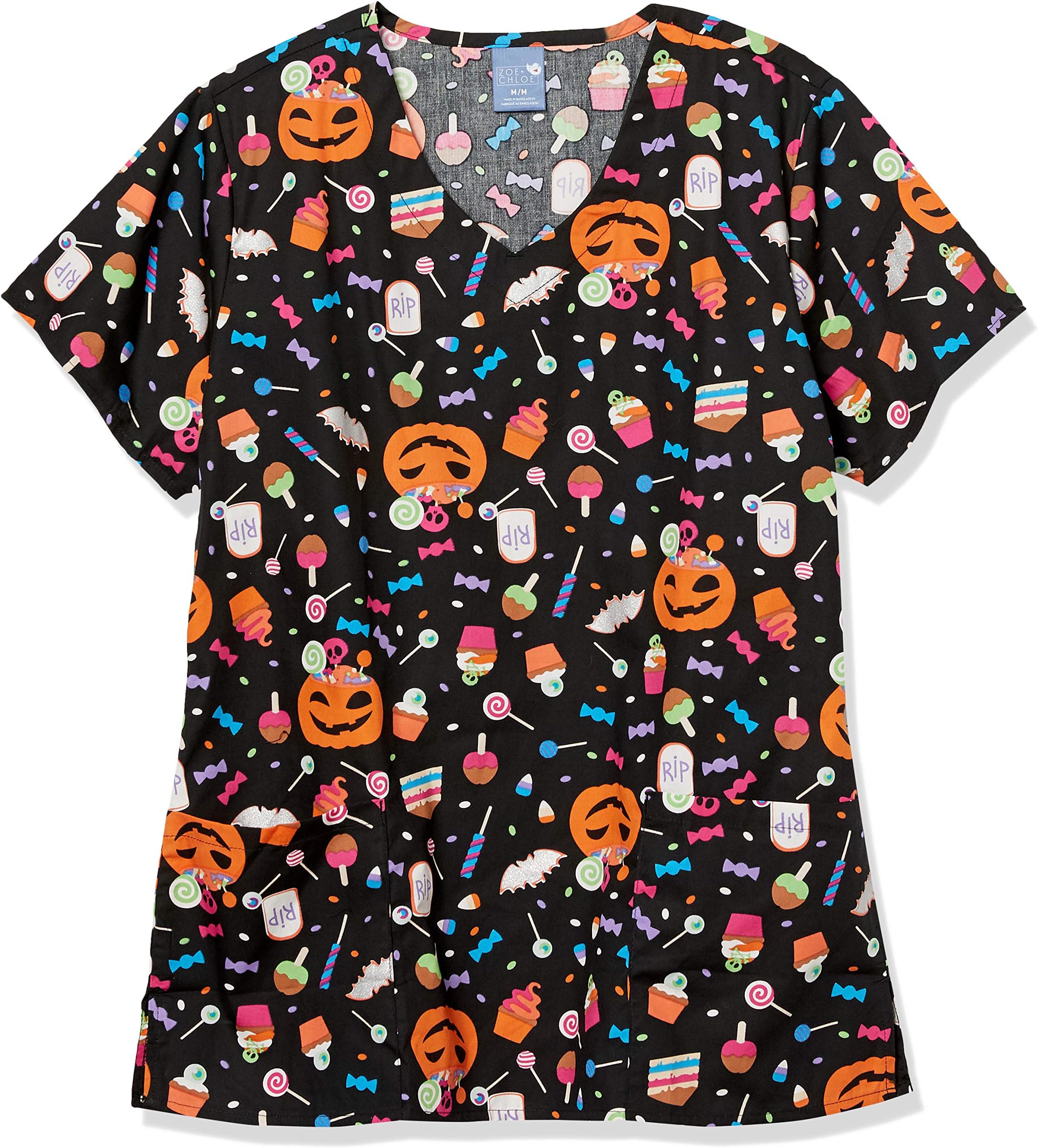 Chloe Women's Printed V-Neck Top