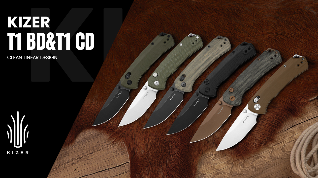 Amazon.com: Kizer T1 BD EDC Pocket Knife, 3.2
