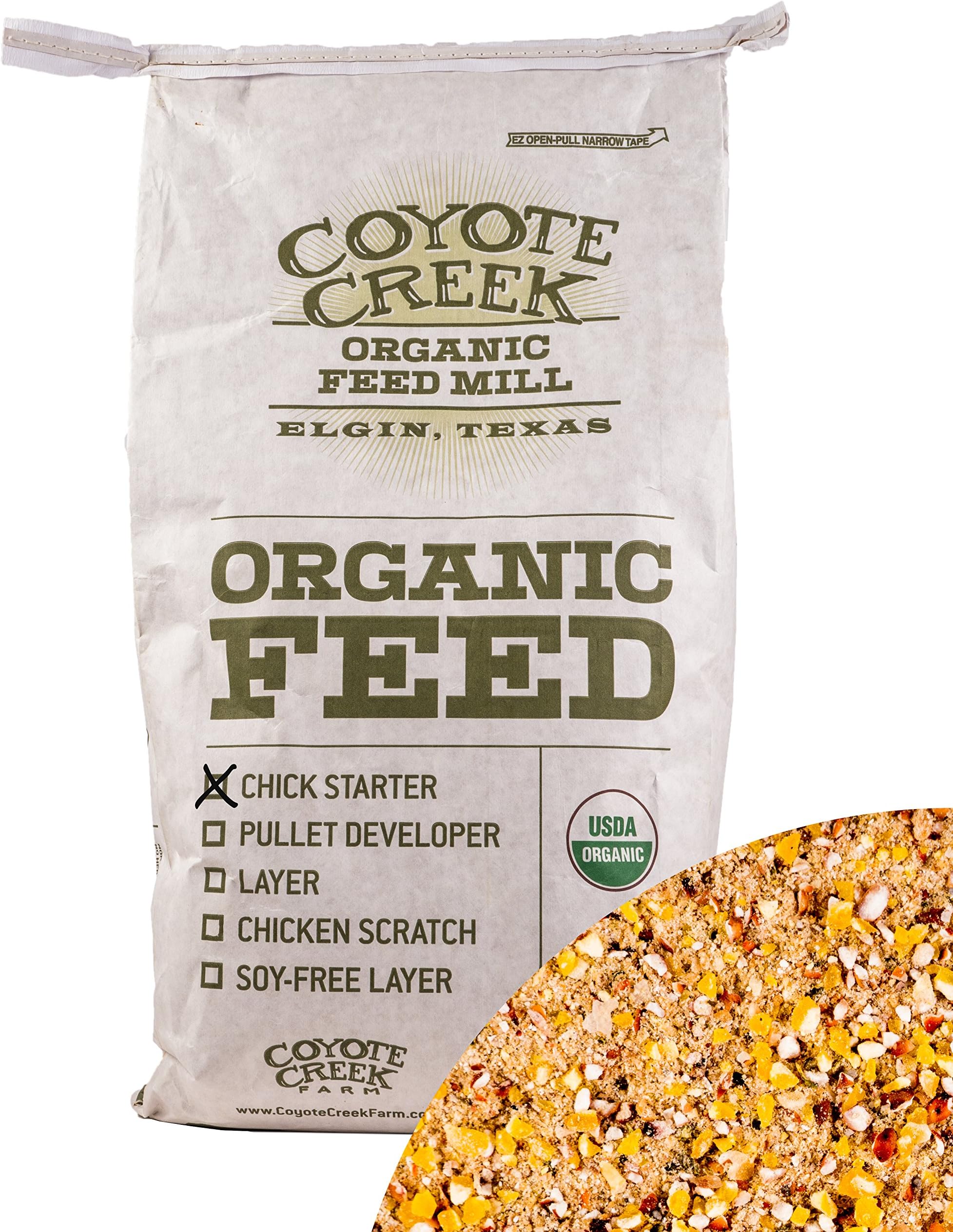 Coyote Creek Certified Organic Feed - Chick Starter - 20lbs