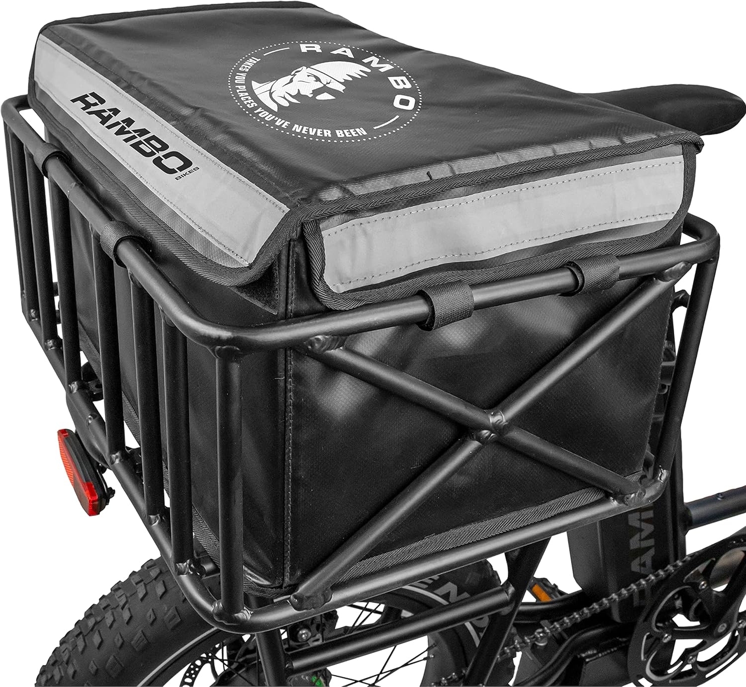 Rambo Bikes Large Portable Cooler Bag,Black