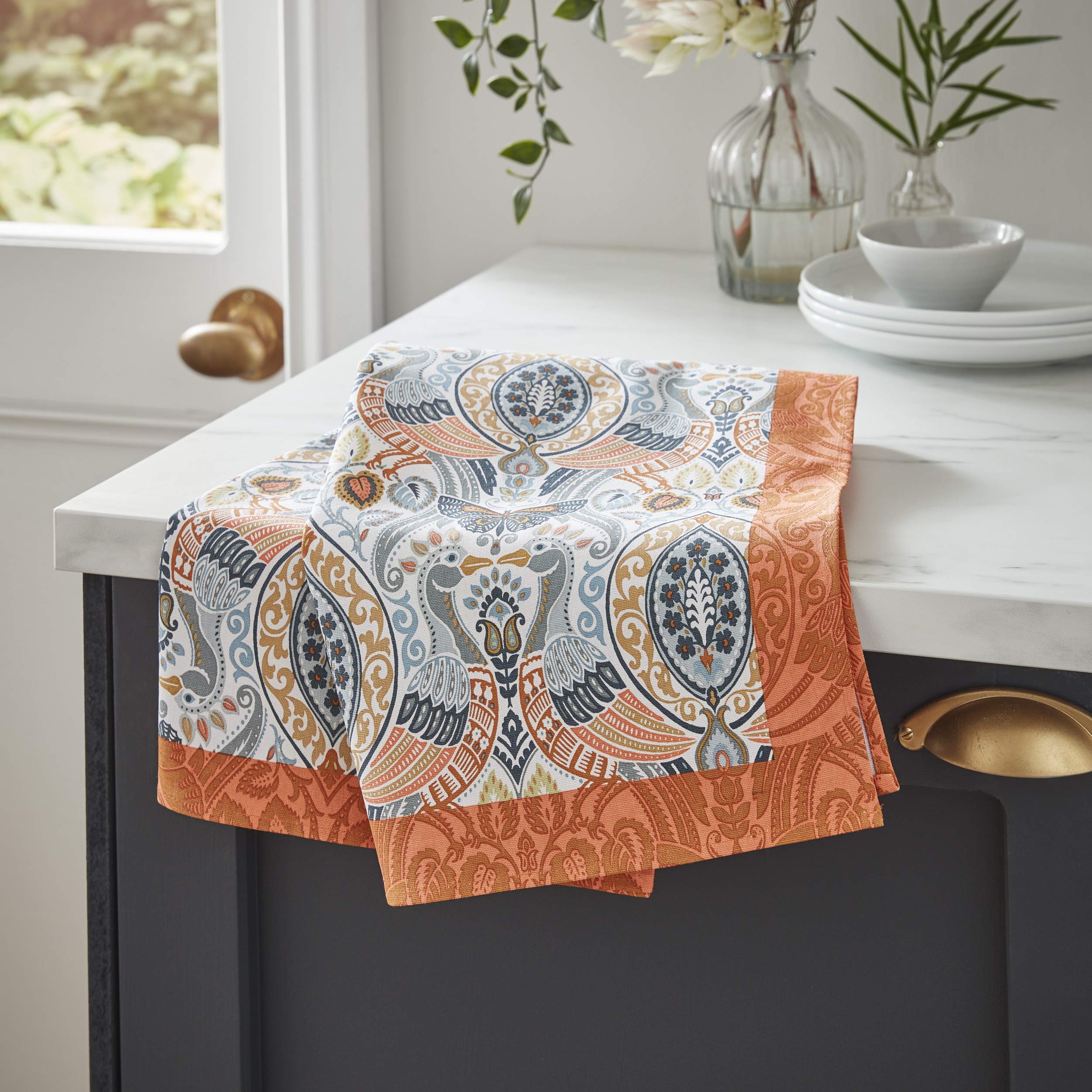 Ulster Weavers Strofinaccio In Cotone 100% - Multicolore, Progettato In Irlanda - 48x73 Cm