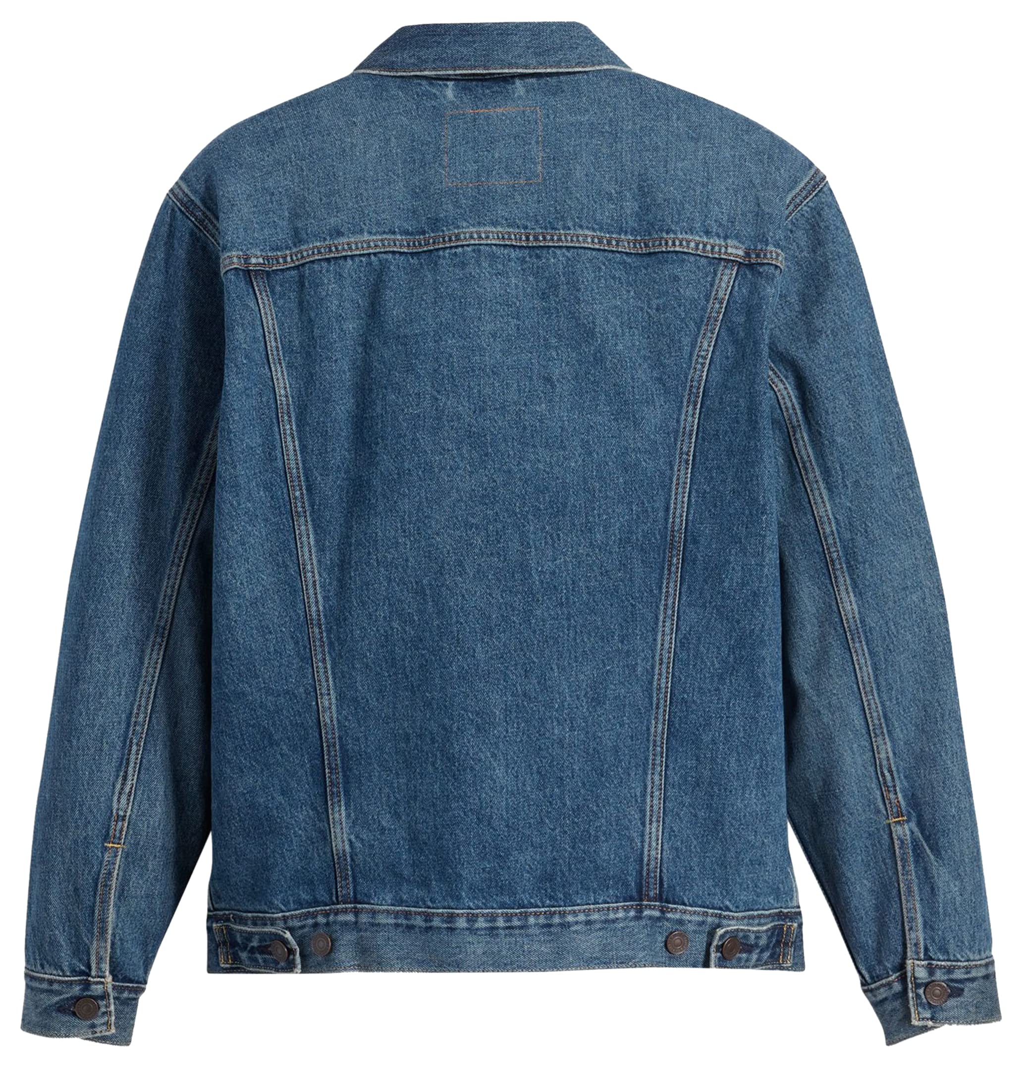 Levi's Mężczyźni New Relaxed Fit Trucker Denim Jacket, Waterfalls, XL
