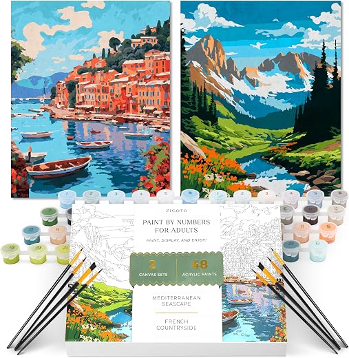 Beautiful Paint By Number Kit for Adults