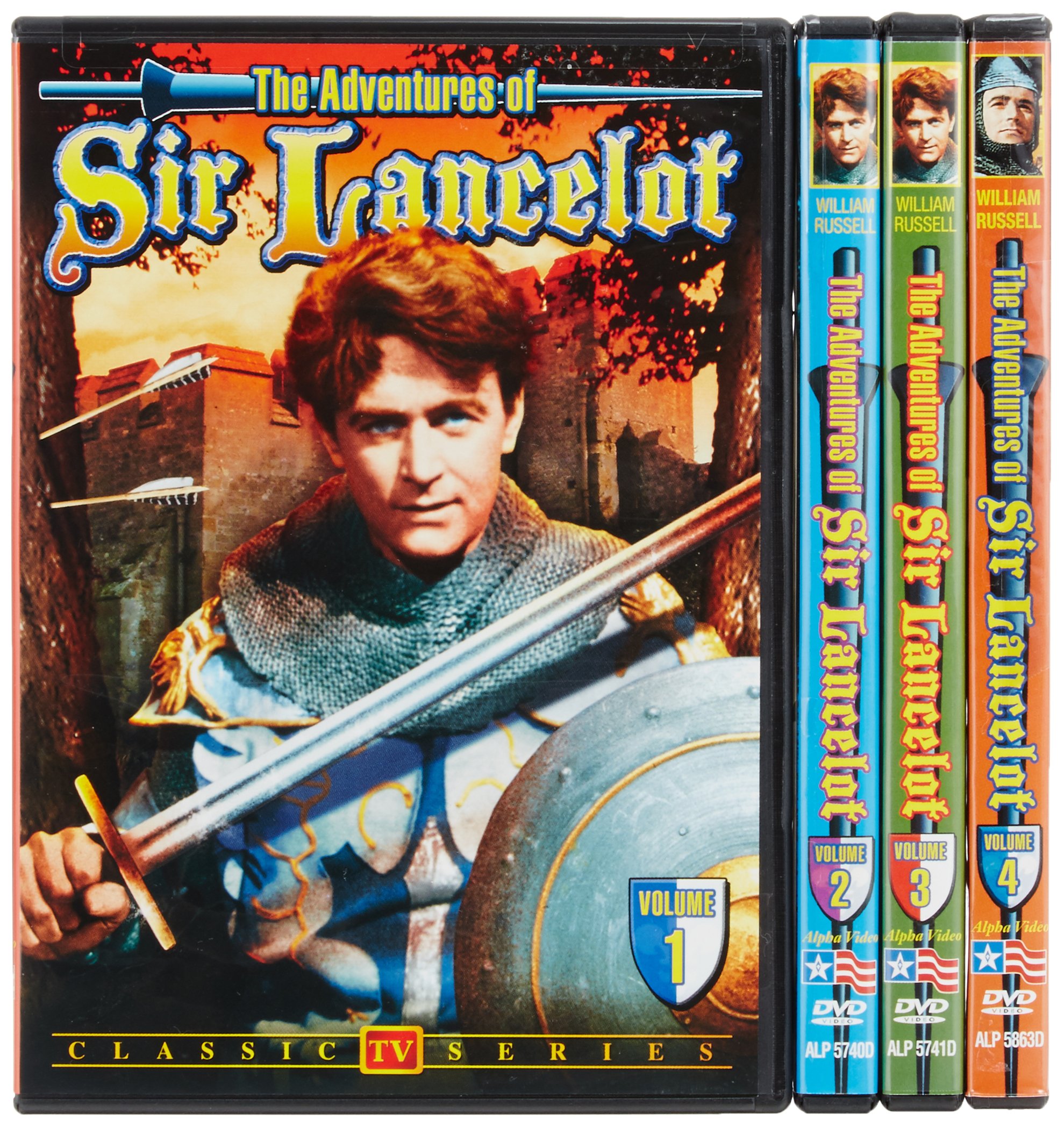 Adventures of Sir Lancelot - Volumes 1-4