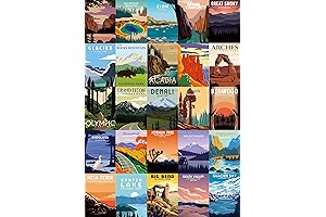 National Parks Puzzle for Adults 1000 Pieces and up, Travel Landscape Puzzle...