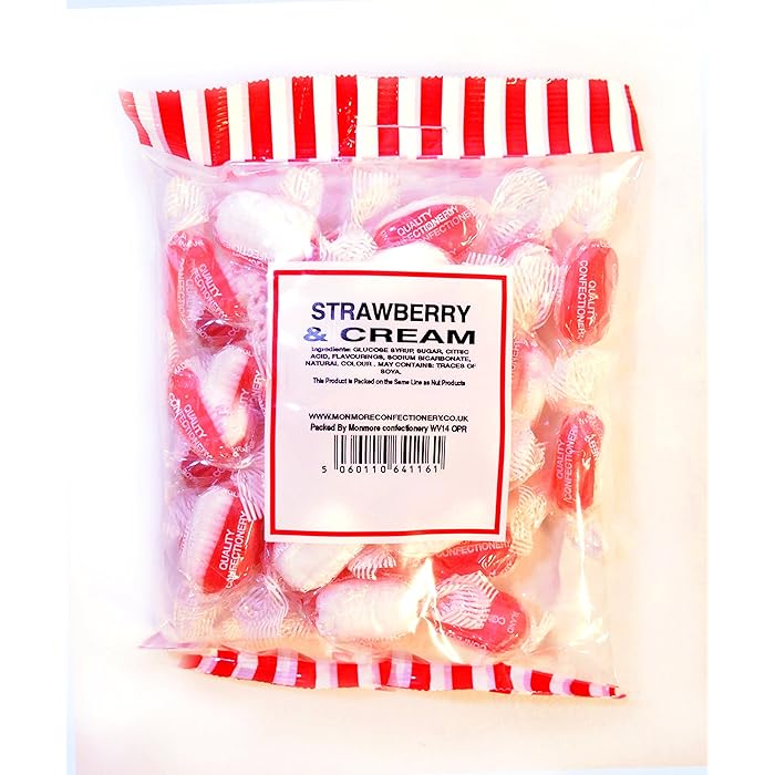Buy Strawberry & Cream Sweets Strawberries & Creams Sweet Bags, Old Fashion & Quality Retro