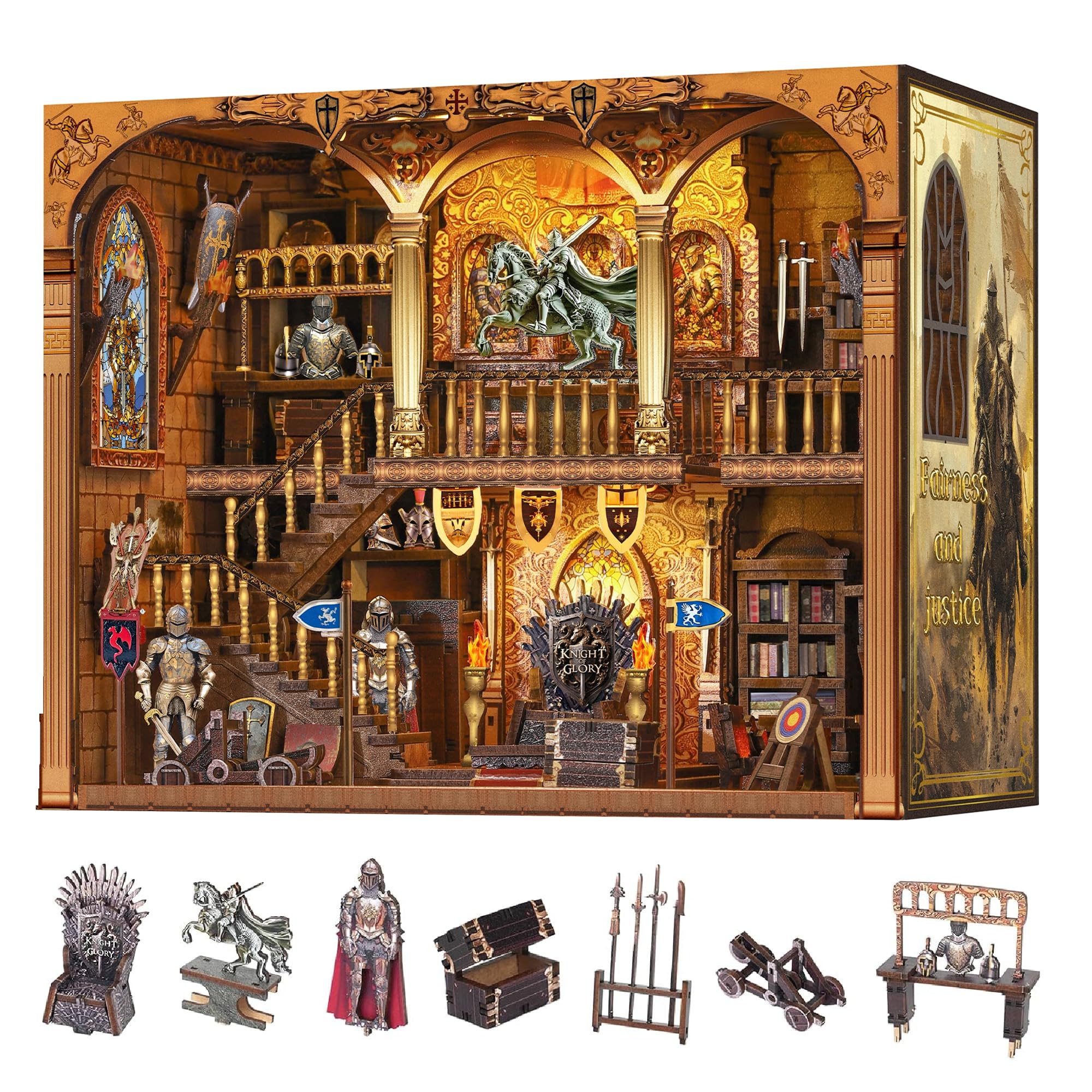 Amazon.com: NookMaster Miniature Kit - DIY Miniature House Kit for