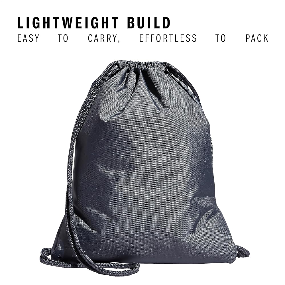 adidas Alliance Sackpack – Drawstring Backpack for Sports, Small Gym Bag