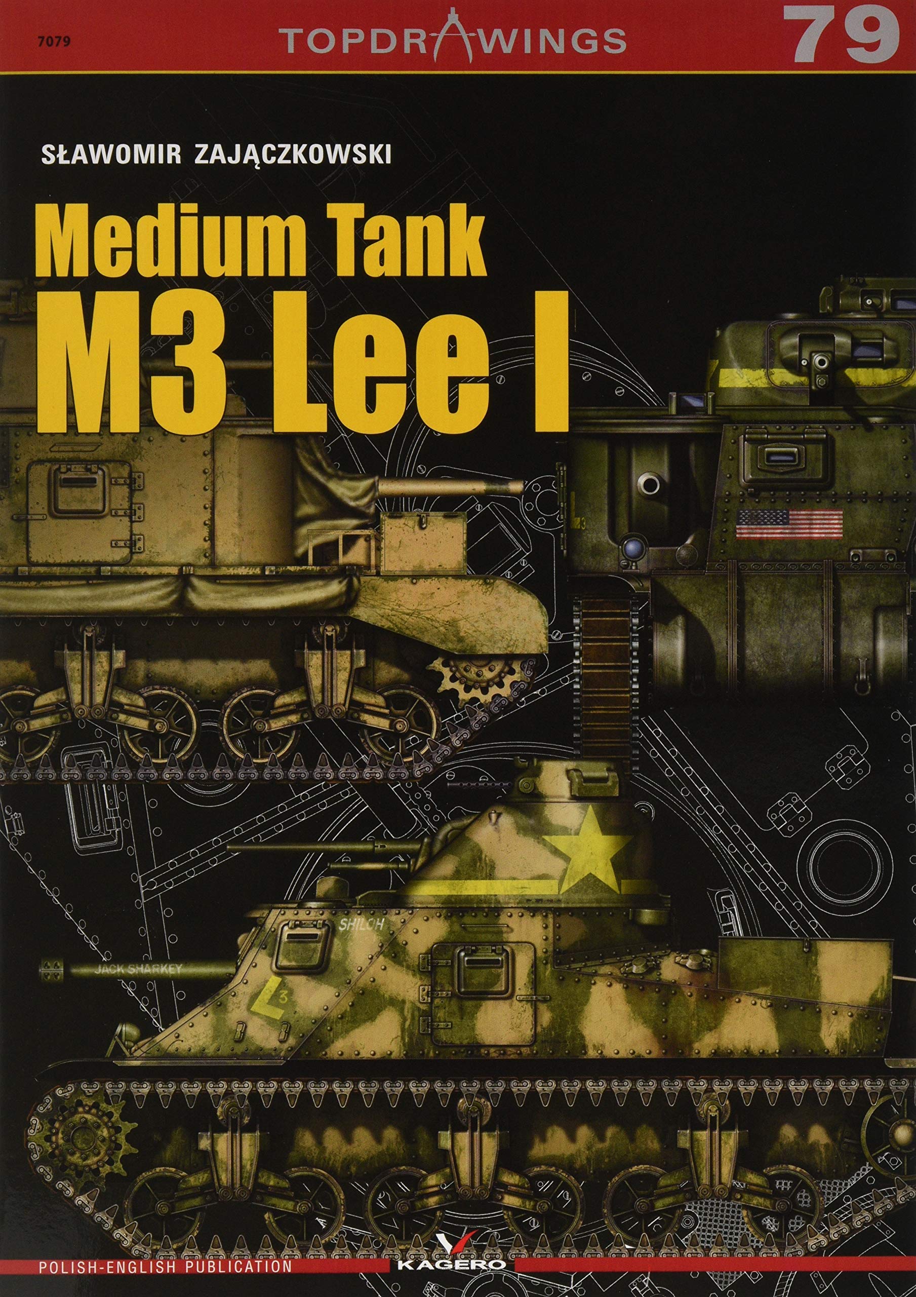 Amazon | Medium Tank M3 Lee I (Topdrawings, 7079) | Zajaczkowski