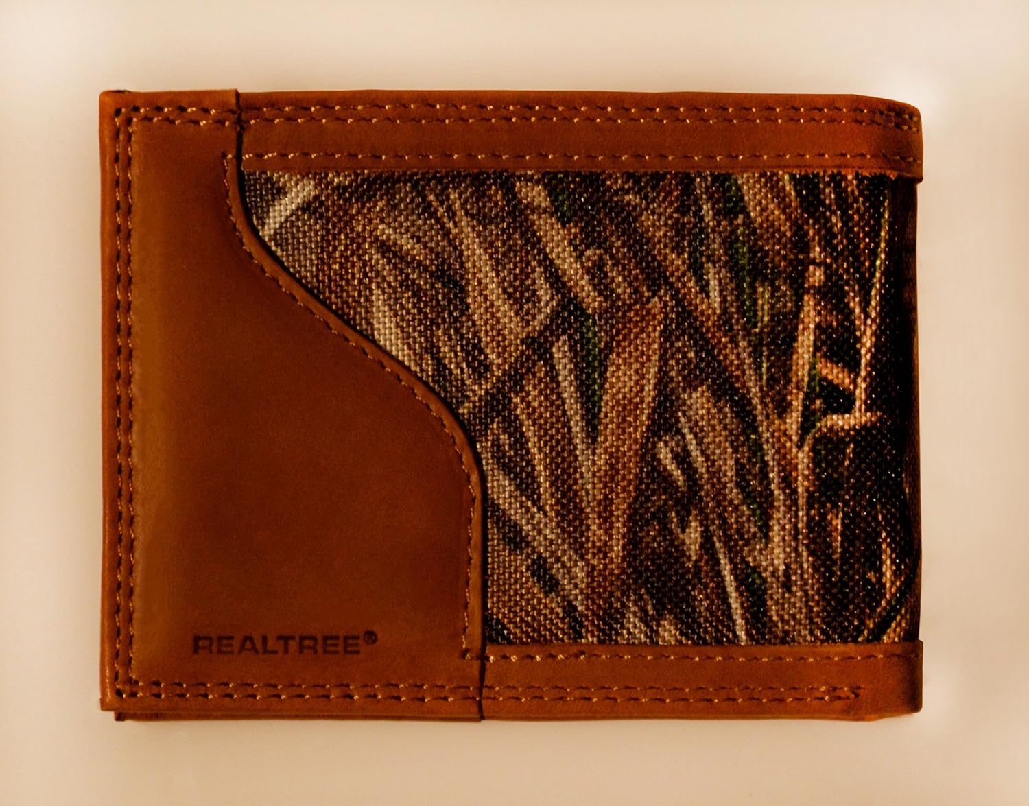 Realtree Florida State Seminoles Bifold Max-5 Camo & Leather Wallet FSU - Zep-Pro - NCAA