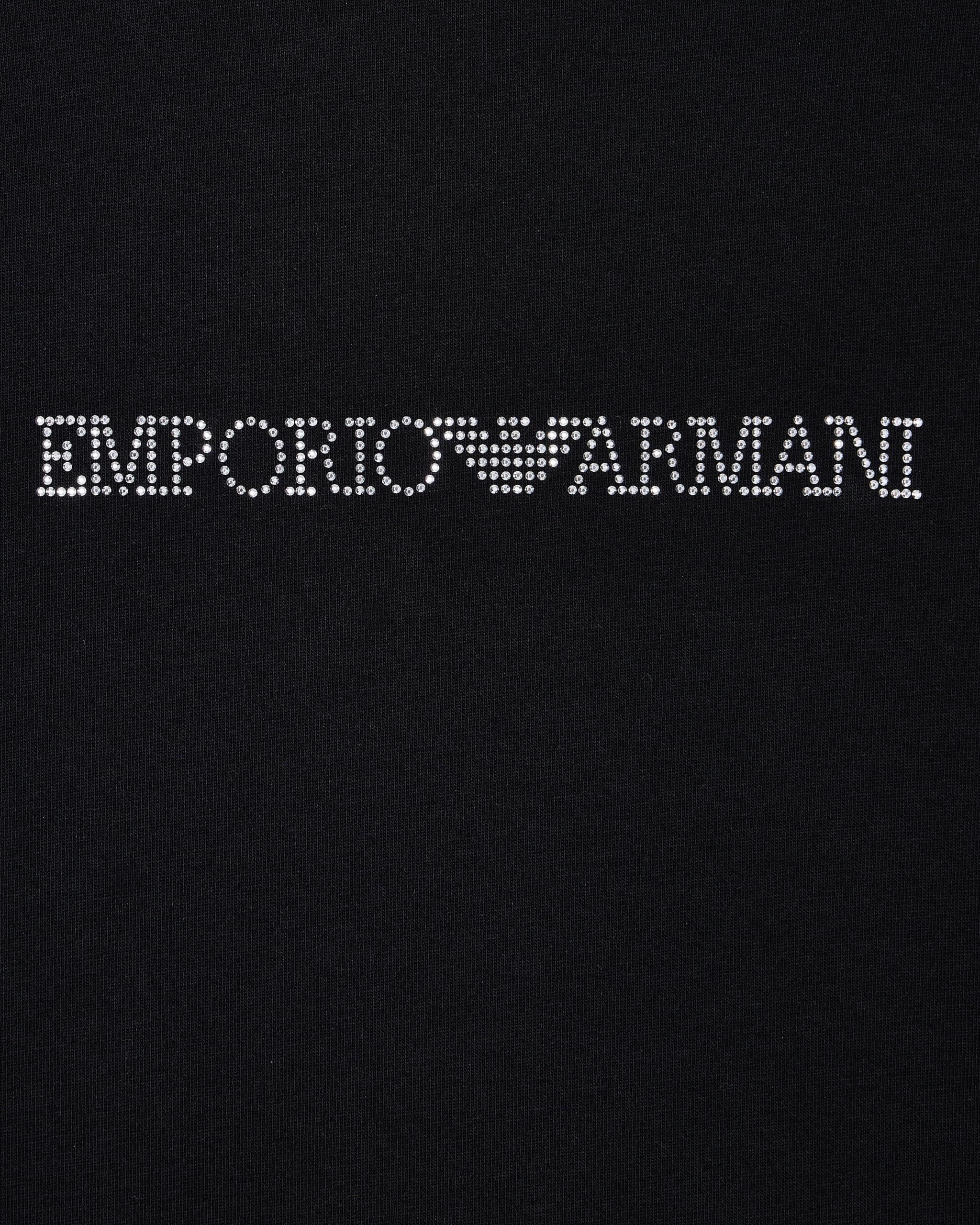 Emporio Armani Essential Cotton T-Shirt Camiseta de Cuello Redondo Mujer