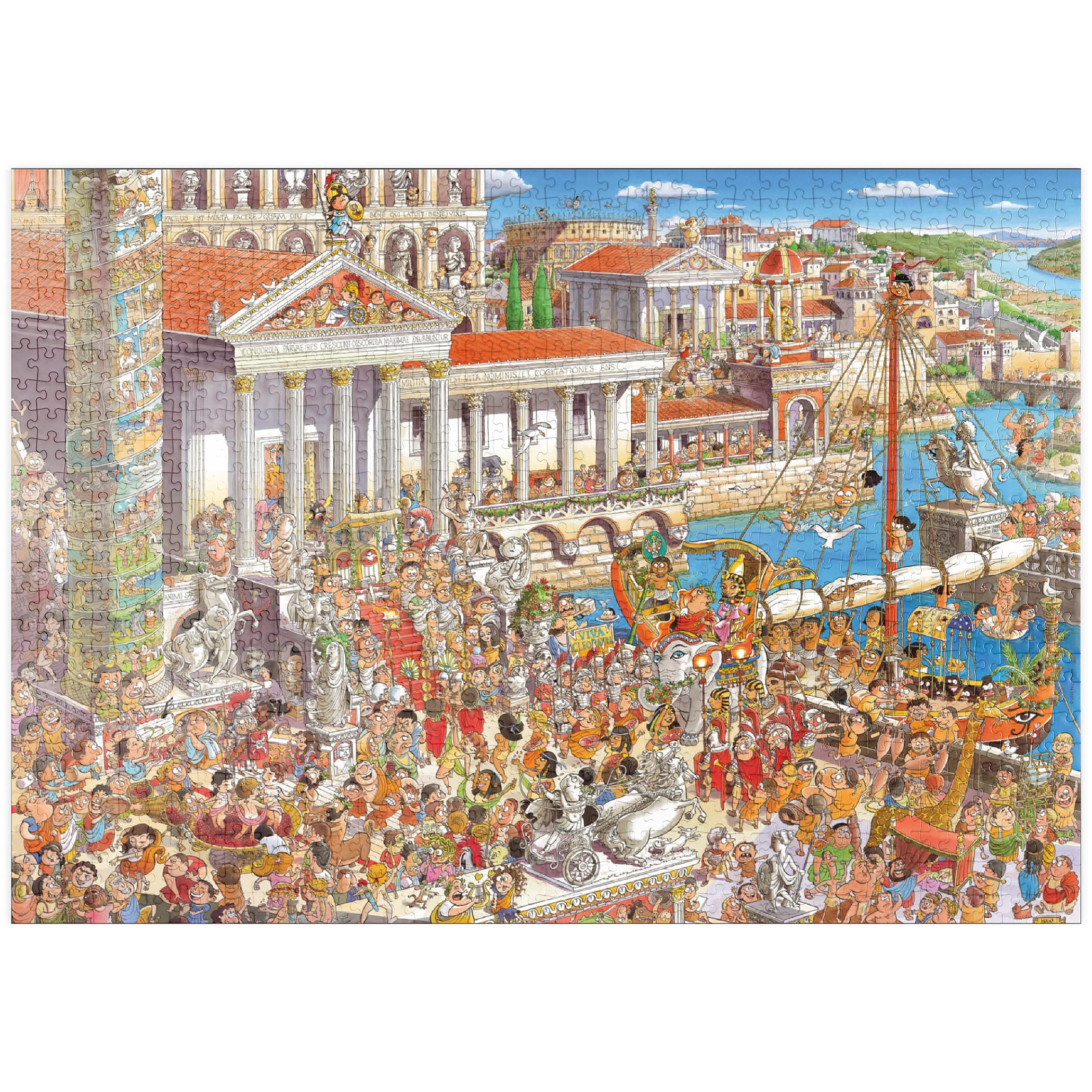 Ancient Rome - Hugo Prades - Premium 1000 pieces Puzzle - MyPuzzle special collection from Heye Puzzle