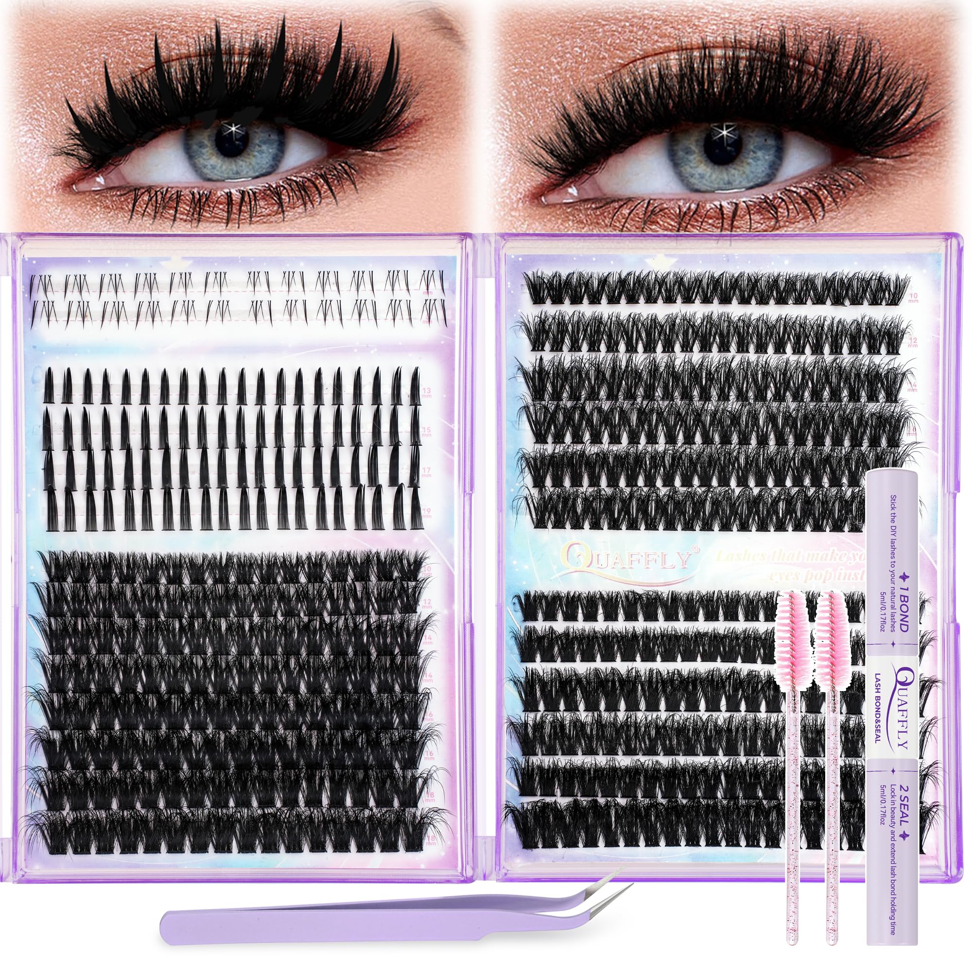 DIY Lash Extension Kit - Volume Lashes & Spikes -17