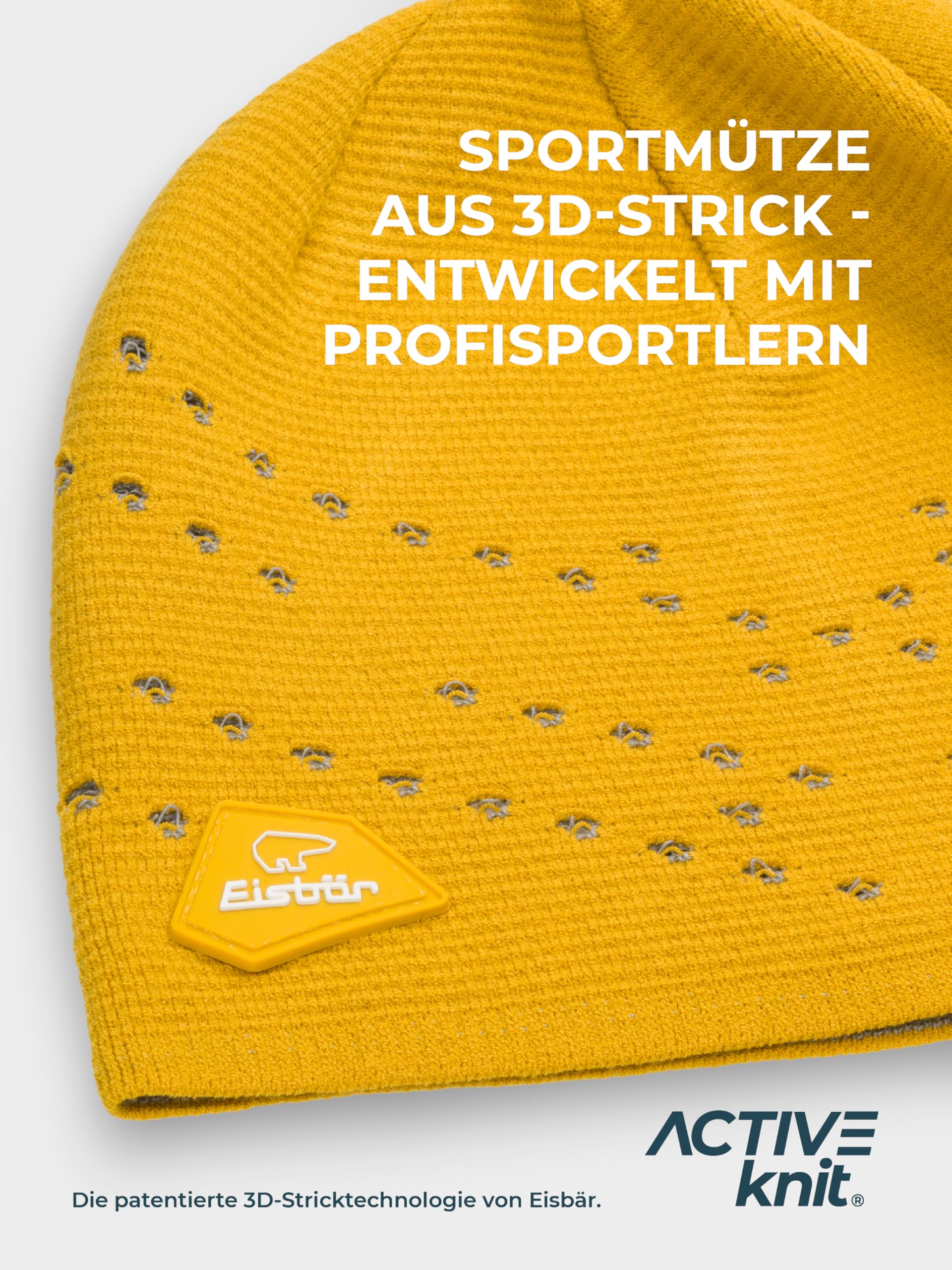 Eisbär Aeka Sportmütze Herren/Damen - Multisport Mütze Herbst/Winter