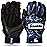 Franklin Sports Youth MLB Digitek Batting Gloves, Small, Pair, Grey/Black/Royal