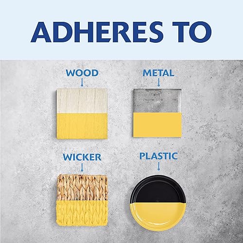 Miniatura 4 de Rust-Oleum 331186 Painter's Touch 2X Ultra Cover - Pintura en aerosol de 12 onzas, hoja dorada ultra mate (paquete de 2)