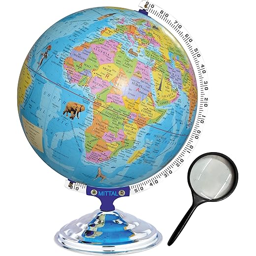 GLOBEHUB Educational World Map Globe 16 inch