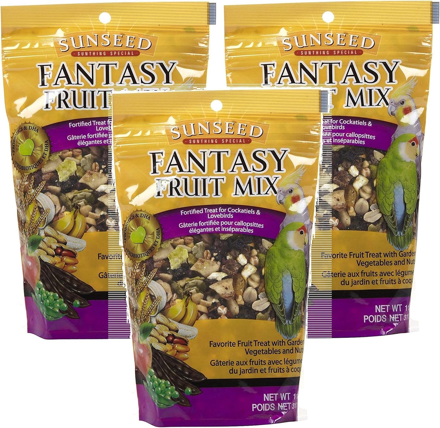 Fantasy Fruit Mix For Cockatiels & Lovebirds