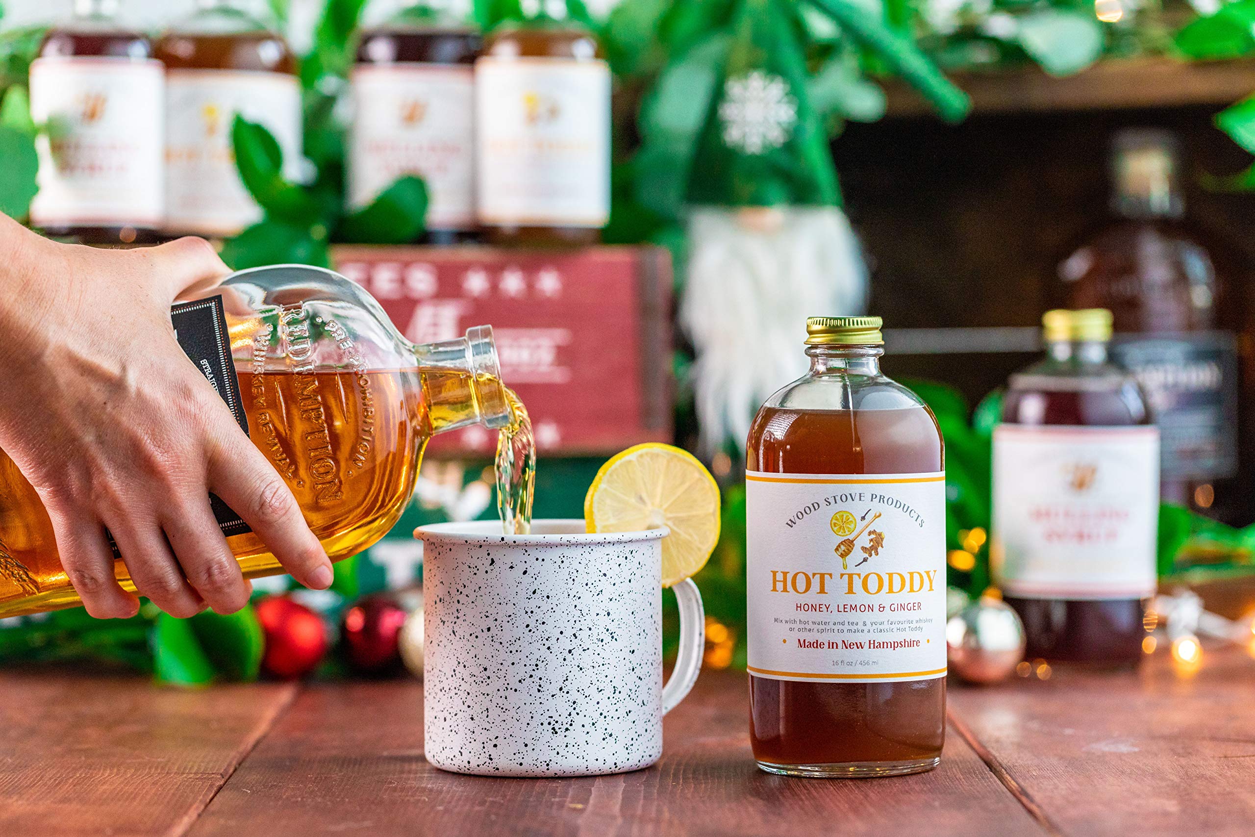 Amazon.com: Wood Stove Kitchen Hot Toddy Mix, 16 oz : Grocery u0026 Gourmet Food