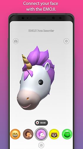 Gravador de rosto emoji