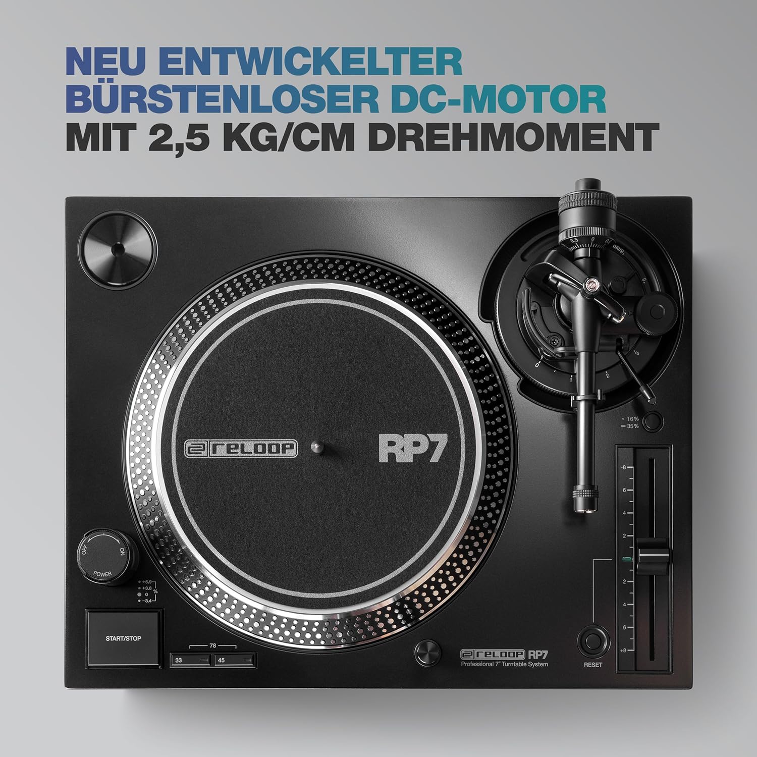 Reloop RP-7 Professional 7'' Turntable System