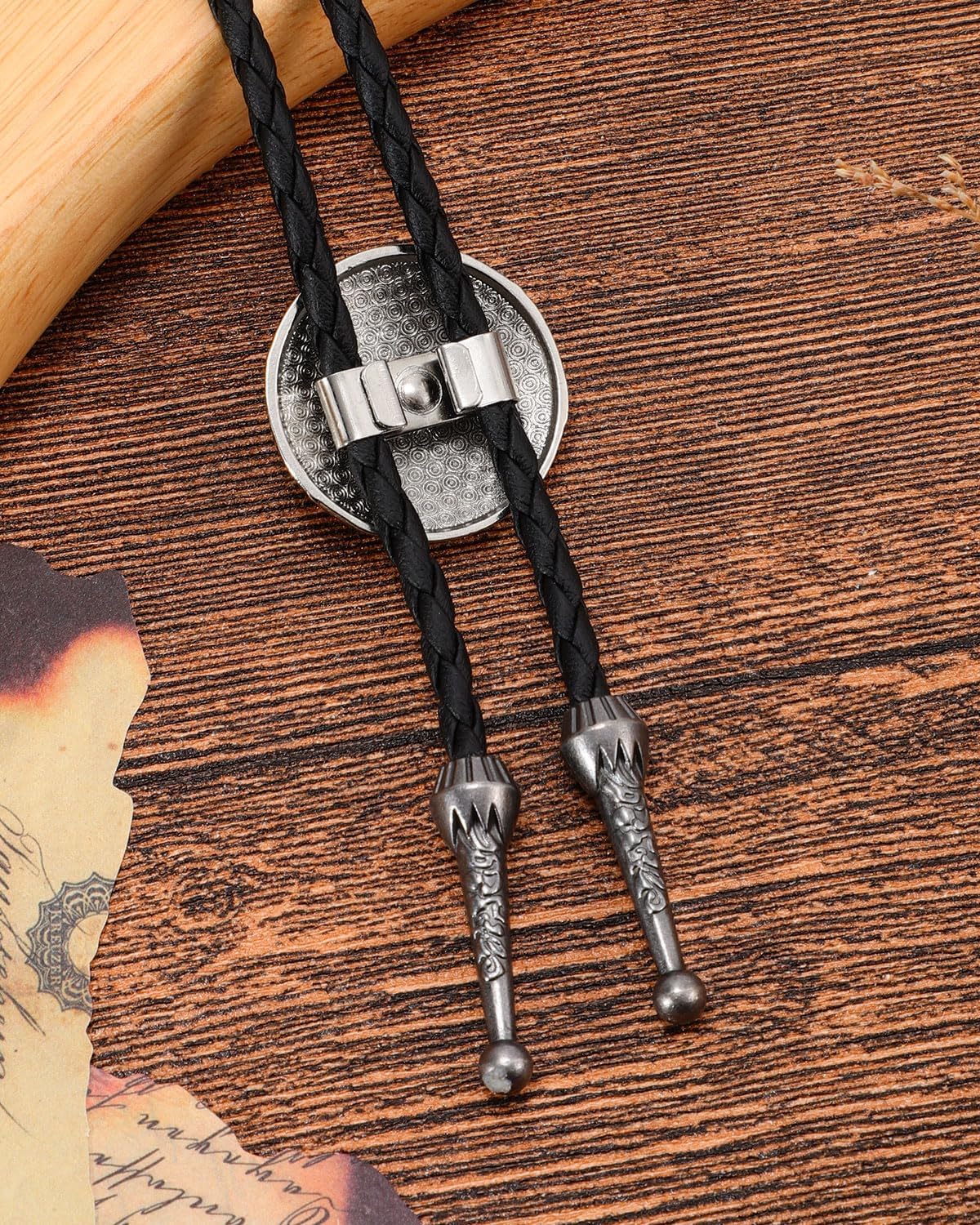 BELTROAD Cowboy Bolo Tie for Men Western Bolo Necklace for Women Handmade Men's Bolo Ties Accessories Rodeo Christmas Gifts - Image 4