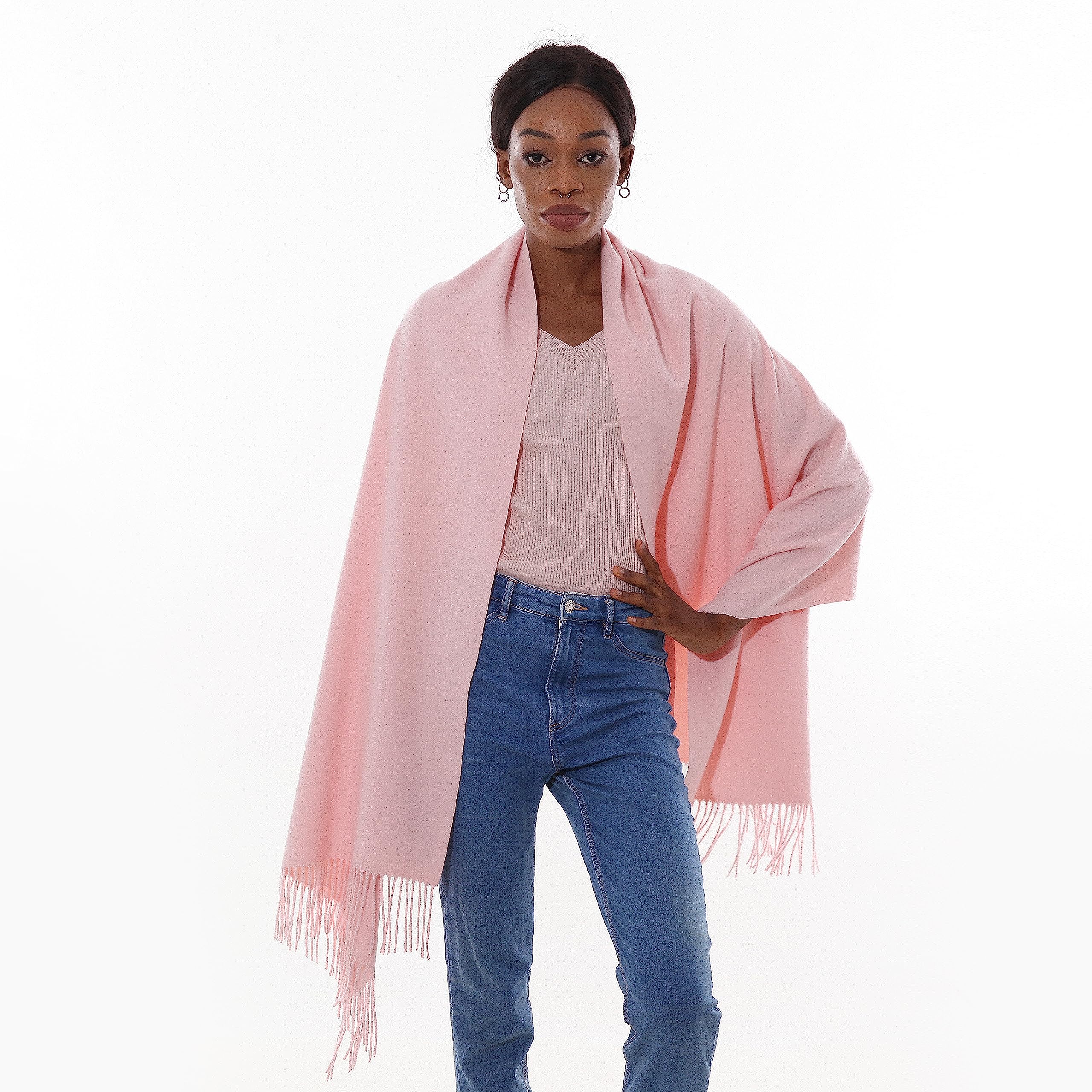 Sciarpa Pashmina Donna Invernale Scialle Sciarpe Elegante Cerimonia Grande Stole Foulard Scialle da Abito Sera