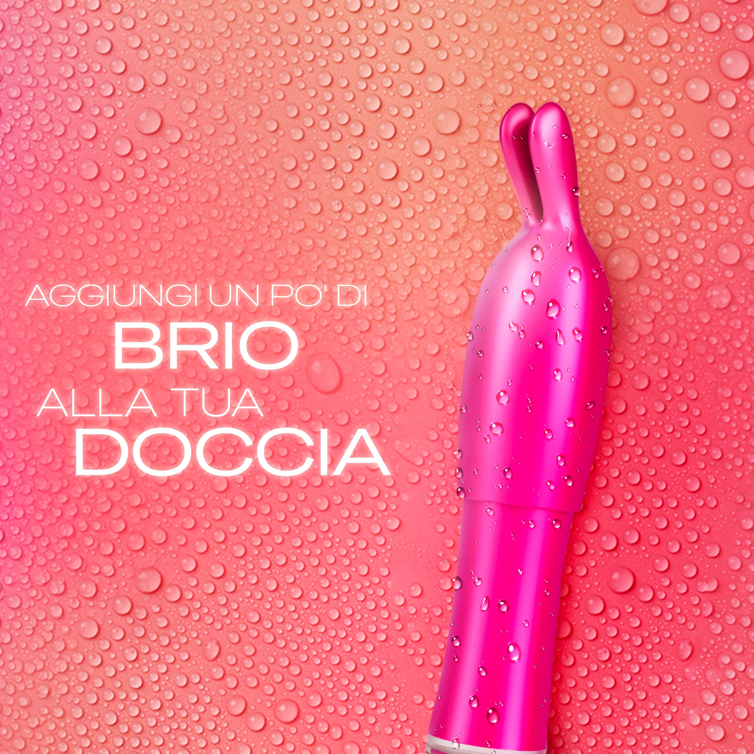 Durex Vibratore 2 in 1, Mini Vibratore Donna Doppia Stimolazione Clitoride e Vagina, Sex Toy Morbido e Waterproof, 7 Modalità di Vibrazione, 60 Minuti di Divertimento Non Stop
