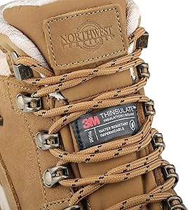 Northwest Territory K2 Scarpe Trekking Uomo - Impermeabili Con Thinsulate 3M E Suola Grip Twist - Pelle E Protezione Puntale