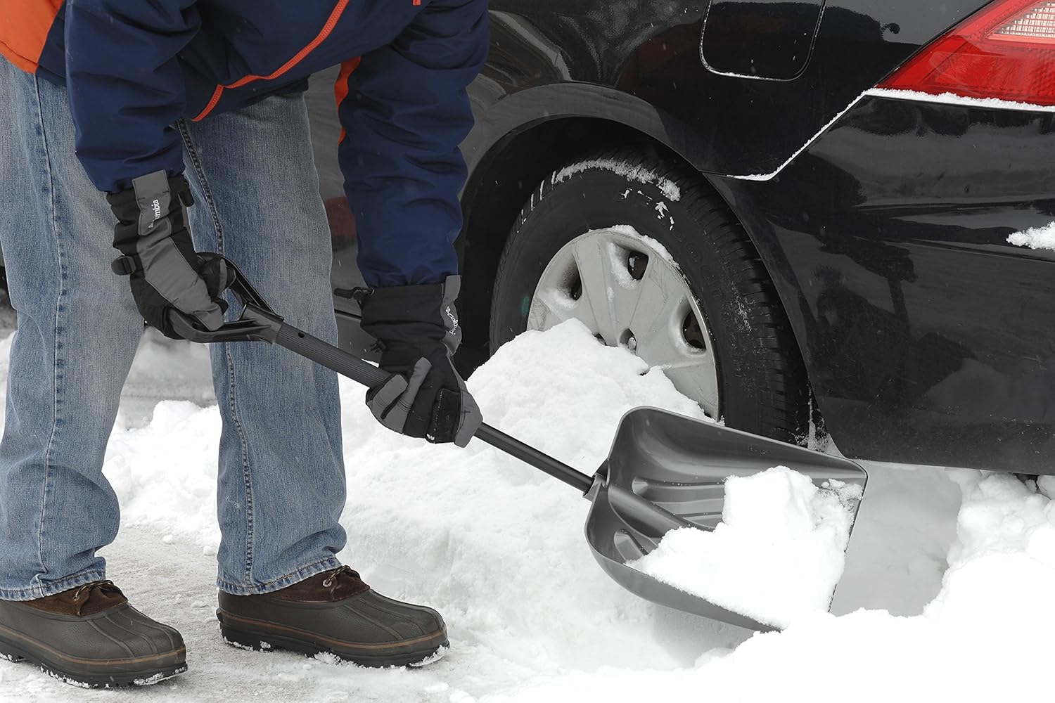 review Suncast SCS300 SC300 11-Inch Automotive Snow Shovel, Grey