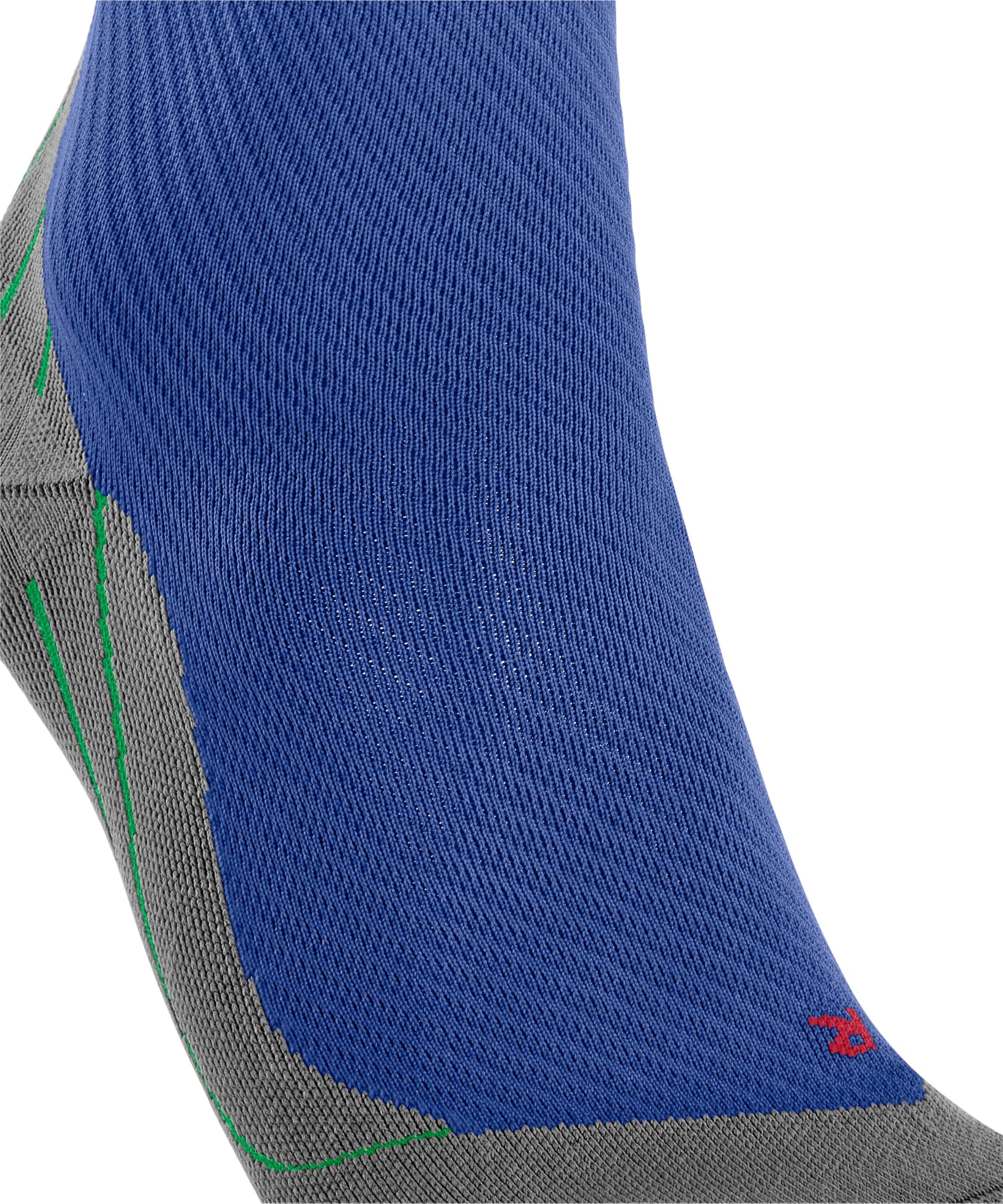 FALKE RU Compression Energy M Kh filo funzionale con compressione 1 paio, Calzini da corsa Uomo, Blu Yve 6714 Stripe, 39-42
