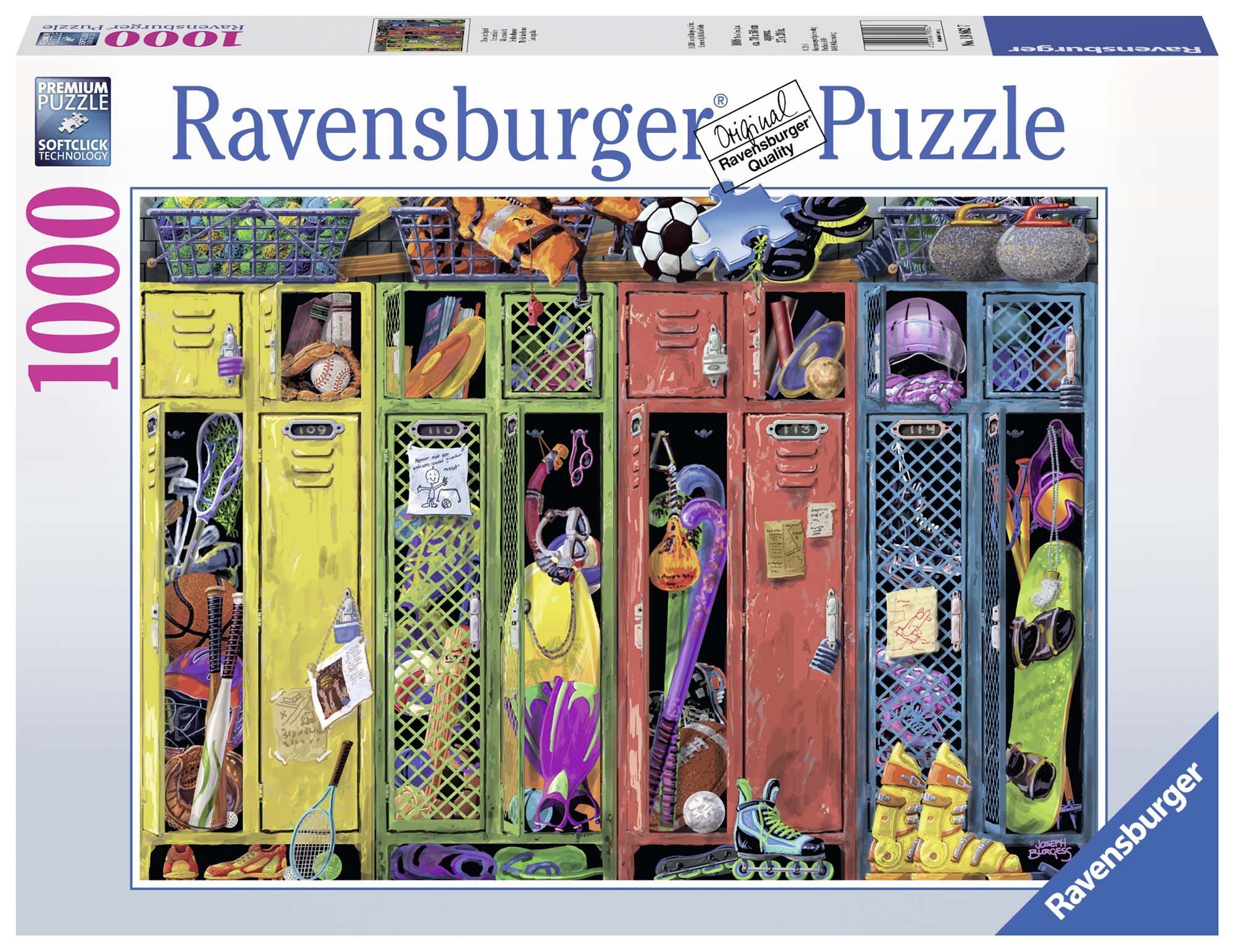 Ravensburger Puzzle, Puzzle 1000 Pezzi, Gli Armadietti Puzzle, Puzzle per Adulti, Jigsaw Puzzle, Puzzle Ravensburger - Stampa di Alta Qualità
