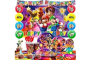 Exhilarating Super Mario Brothers Party Supplies for Unforgettable Celebrations