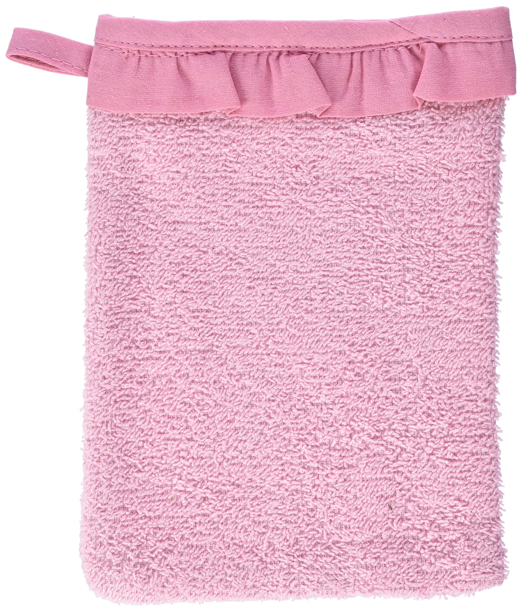 Playshoes Gant de toilette en tissu éponge pour fille, licorne rose, taille unique, Licorne rose., Taille unique