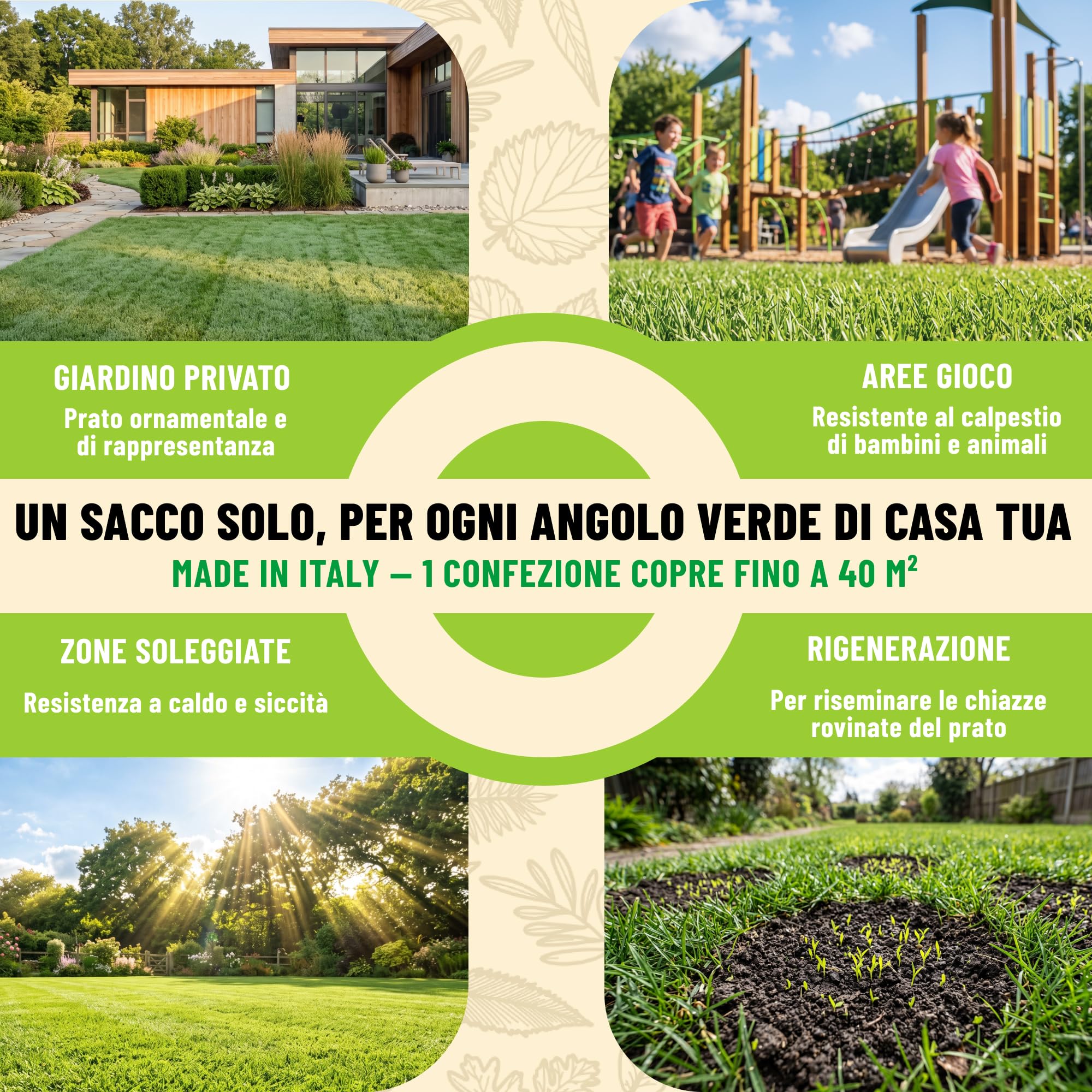 BIOEXXE Semillas Cesped Resistente Raigrás Inglés 160 m² - Festuca Arundinacea Grama Gruesa Crecimiento Rápido - Semillas de Césped Repoblador Rápido