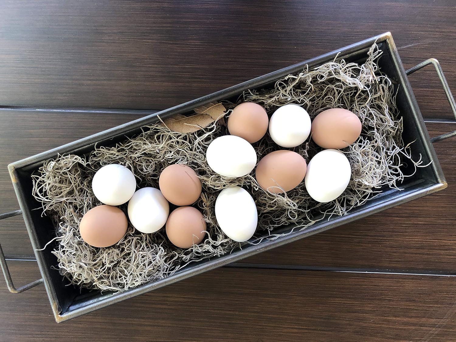 Eggcetera Ceramic Nest Eggs 12-Pack (Brown)