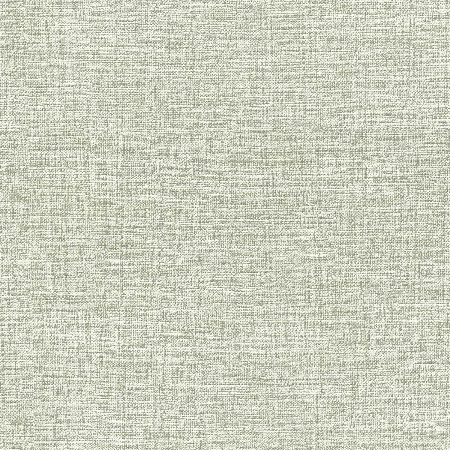 Amiya Grasscloth Wallpaper 17.3"x80" Sage Green Peel and Stick Faux Fabric Linen Contact Paper Green Self Adhesive Removable Wall Paper for Bedroom Cabinet Liners Decor
