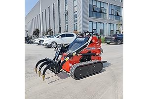 TYPHON STOMP Mini Skid Steer Loader - The Perfect Tool for Landscaping, Construction, and Agriculture