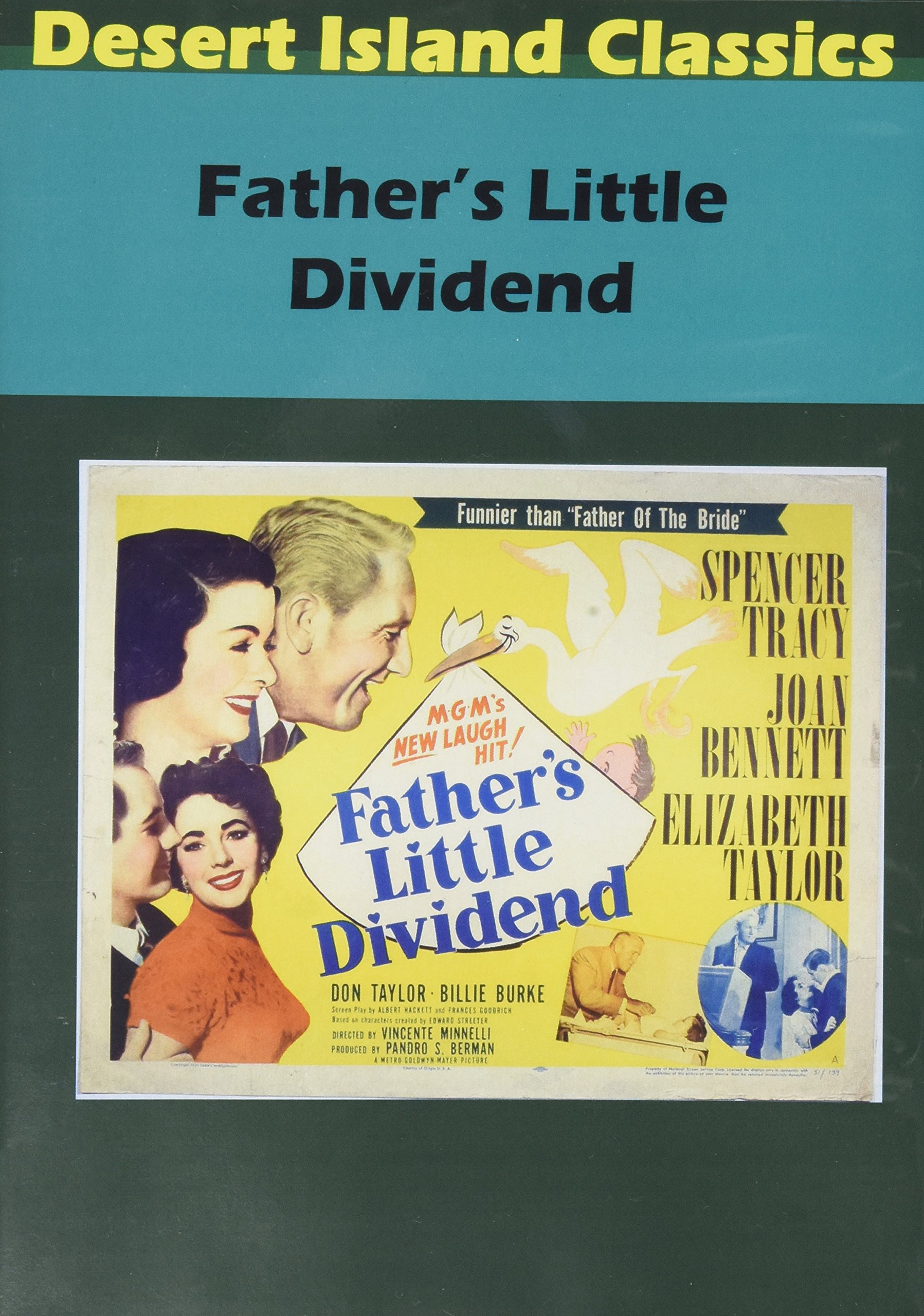 Father'S Little Dividend DVD comedia clásica americana de colección importada