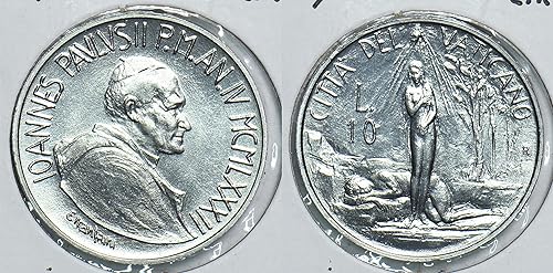 Collectible Coin Vatican 1969 10 Lire 241068