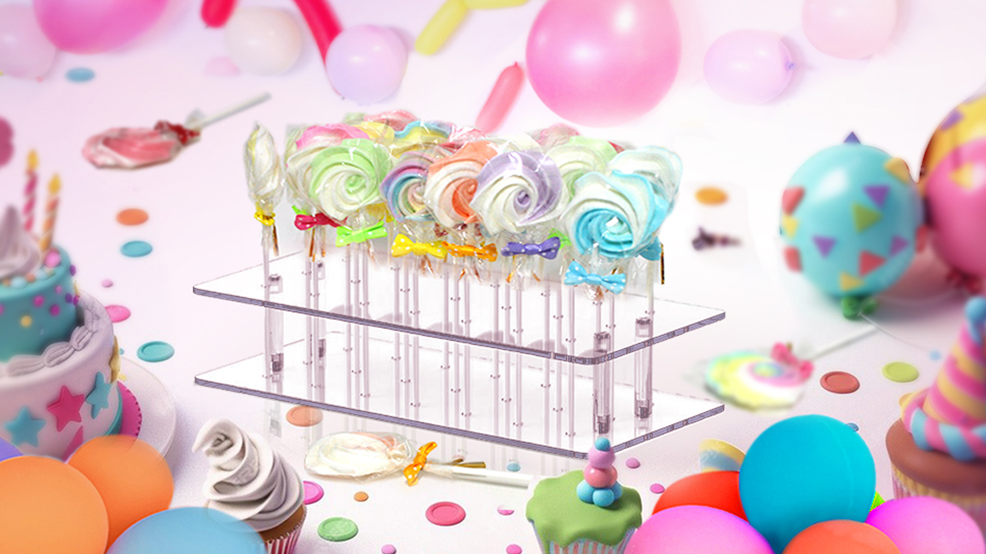 Cake Pop Ständer/Lolli Halter für 20