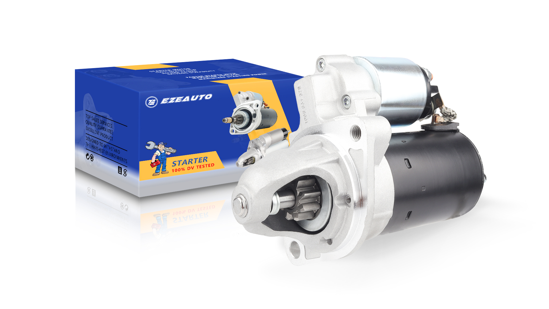 Image of Ezexpreze 17922 New Starter Motor Replacement for 2006-2016 BMW 128i 328i 528i xdrive 328xi 325i 325xi 330i 330xi 335i 525i 528xi 530i 530xi 535i X1 X3 X5 X6 Z4 3.0 2.5 2.0 L6 Engine OE#: 12417521116