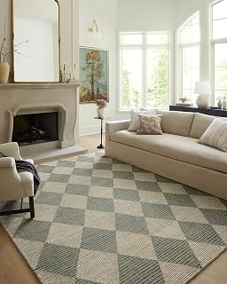 Loloi Chris Loves Julia Francis Spa/Granite 3'-6" x 5'-6" Accent Rug