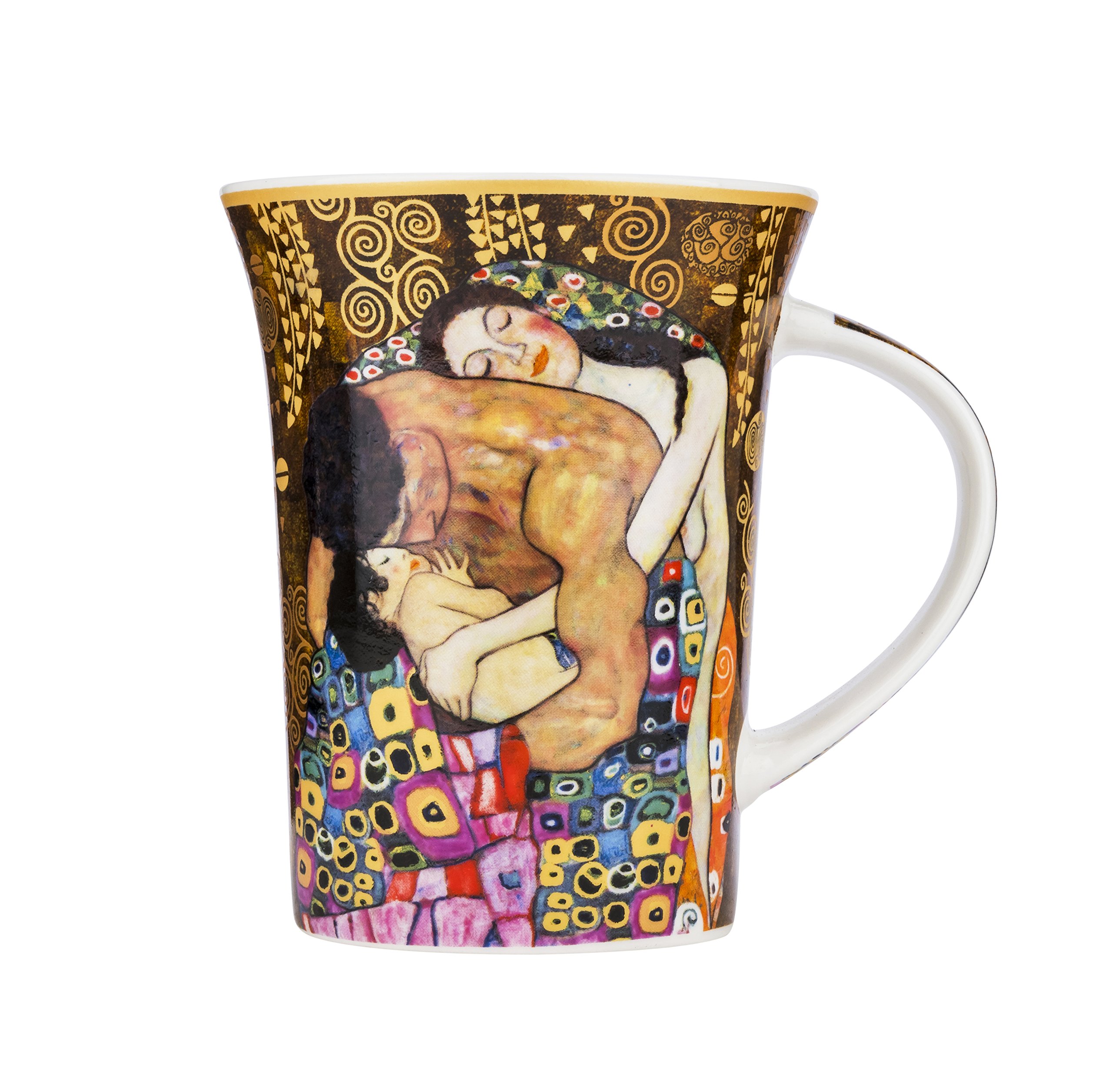 Carmani, Beautiful Mug 350 ml Family Art Gallery by Gustav Klimt, Gift Box Tea Coffee Cup