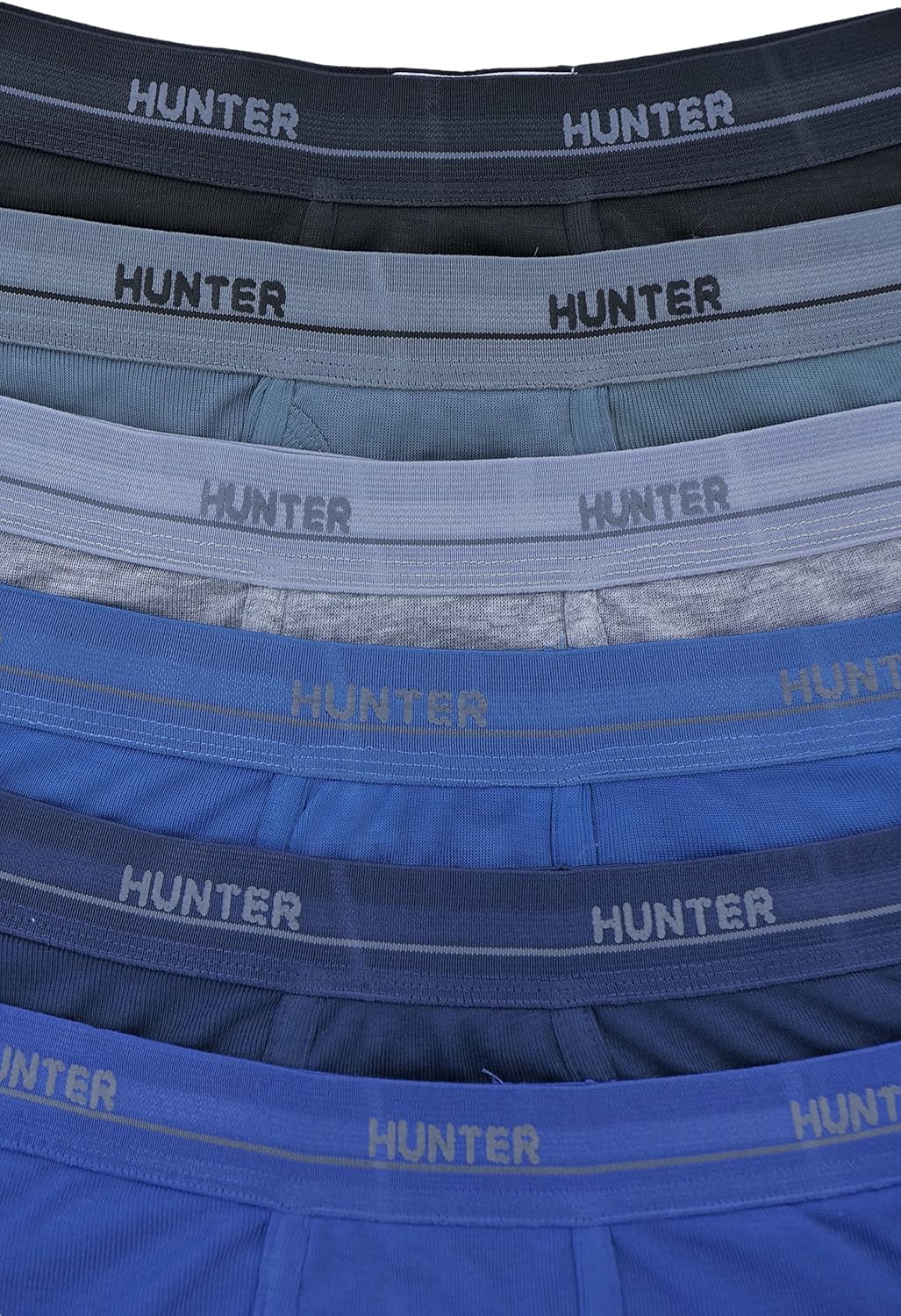 ToBeInStyle Men's Pack of 3 Solid Print Boxer Briefs - Image 7