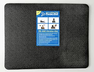 Pedal Stay PS-400 Vibration Mat, 12"x15"x1/4" for Sewing Machines, Made in USA